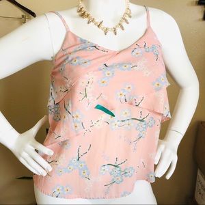 Julep + Pecals || Layered Spaghetti Strap Blouse